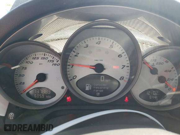2006 Porsche Boxster S с VIN WP0CB29846U730068, выставлен на аукционе Copart как лот 55626595 с пробегом 137 883 миль миль и На запчасти • Non repairable. История ставок и продаж доступна на DreamBid. Изображение 9.