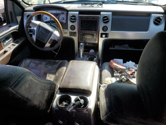 2009 Ford F-150 XL with VIN 1FTPW14V19FB17234, listed as a Copart auction lot 53957085 with 0 mi miles and Salvage Title. Bid and sale history available at carsss.com. Image 8.