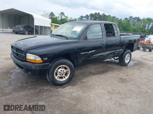 2000 Dodge Dakota Sport с VIN 1B7GL2AX5YS775200, выставлен на аукционе IAAI как лот 42113896 с пробегом 224 337 миль миль и . История ставок и продаж доступна на DreamBid. Изображение 2.