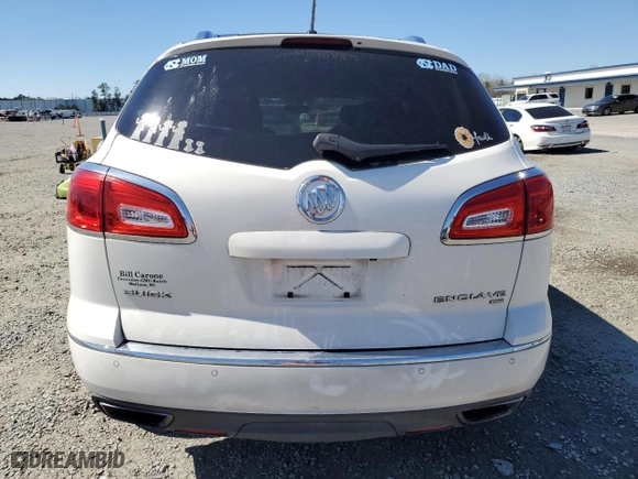 2014 Buick Enclave Leather with VIN 5GAKVBKD8EJ370959, listed as a Copart auction lot 47374045 with 159,220 mi miles and Salvage Title. Bid and sale history available at carsss.com. Image 6.