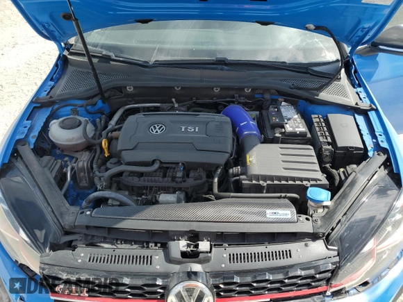 2019 Volkswagen Golf GTI S with VIN 3VW5T7AU8KM015673, listed as a Copart auction lot 53748305 with 50,654 mi miles and Salvage Title. Bid and sale history available at carsss.com. Image 11.