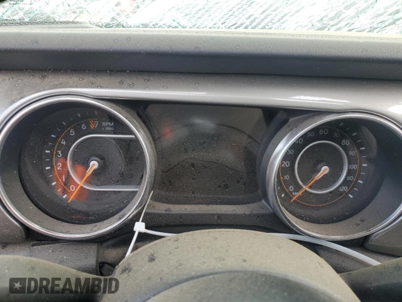 2022 Jeep Wrangler Unlimited Sahara Altitude with VIN 1C4HJXEG0NW241043, listed as a Copart auction lot 75556664 with Not provided miles and Salvage title. Bid and sale history available at DreamBid. Image 9.