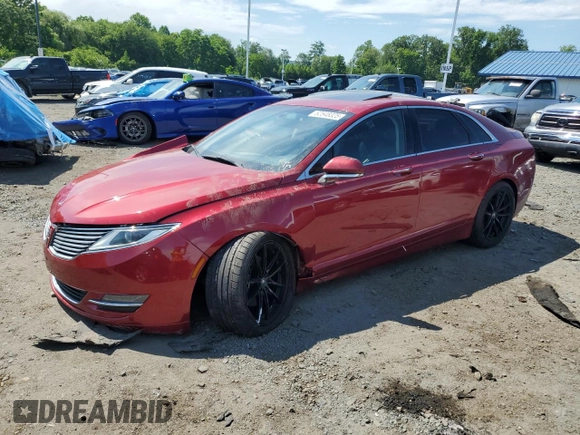 2015 Lincoln MKZ with VIN 3LN6L2G98FR600609, listed as a Copart auction lot 62648325 with 149,238 mi miles and Salvage title. Bid and sale history available at DreamBid. Image 1.