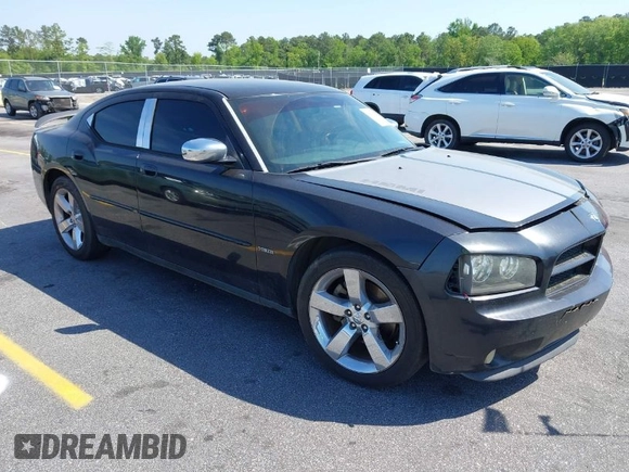 2009 Dodge Charger R/T with VIN 2B3LA53T89H638326, listed as a IAAI auction lot 42065177 with 225,282 mi miles. Bid and sale history available at carsss.com. Image 1.