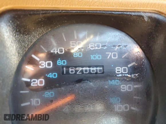 1995 Jeep Wrangler Sahara with VIN 1J4FY49S6SP272569, listed as a Copart auction lot 77839534 with 162,080 mi miles and Salvage Title. Bid and sale history available at carsss.com. Image 9.