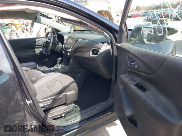 2020 Chevrolet Equinox LT with VIN 3GNAXKEV4LS591809, listed as a IAAI auction lot 41830359 with 24,452 mi miles. Bid and sale history available at carsss.com. Image 5.