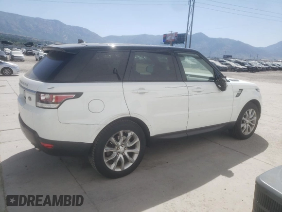2016 Land Rover Range Rover Sport HSE z VIN SALWR2KF9GA594887, wystawiony jako Copart lot #60559135 z przebiegiem 162 094 mil mil oraz Szkoda całkowita • Salvage title. Historia ofert i sprzedaży dostępna na DreamBid. Obrazek 3.