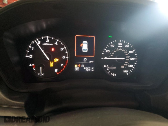 2024 Subaru Impreza with VIN JF1GUABC1R8371785, listed as a Copart auction lot 41638575 with 3,201 mi miles and Salvage Title. Bid and sale history available at DreamBid. Image 9.