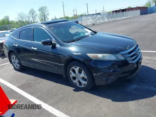 2012 Honda Crosstour EX-L with VIN 5J6TF2H57CL005443, listed as a IAAI auction lot 41970916 with 129,453 mi miles. Bid and sale history available at carsss.com. Image 1.