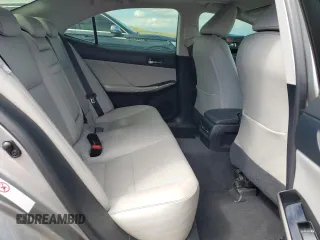 2015 Lexus IS 250 with VIN JTHCF1D21F5018983, listed as a Copart auction lot 57427525 with 129,062 mi miles and Salvage title. Bid and sale history available at DreamBid. Image 10.