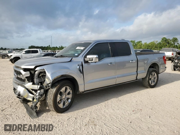 2023 Ford F-150 XL with VIN 1FTFW1E87PFA19620, listed as a Copart auction lot 53586275 with 59,803 mi miles and Salvage Title. Bid and sale history available at carsss.com. Image 1.