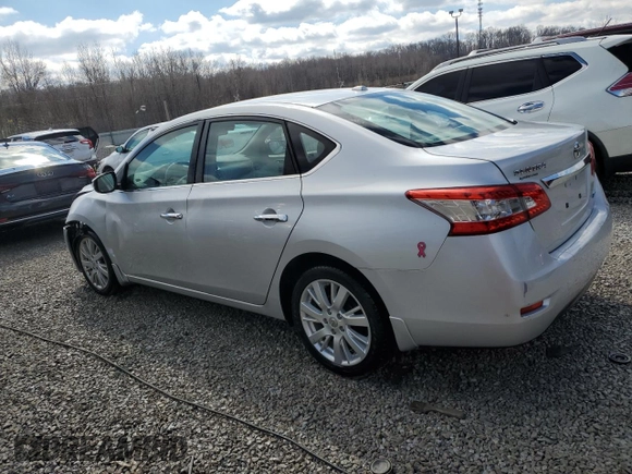 2013 Nissan Sentra SL with VIN 3N1AB7APXDL686062, listed as a Copart auction lot 48034515 with 108,578 mi miles and Non Repairable. Bid and sale history available at DreamBid. Image 2.