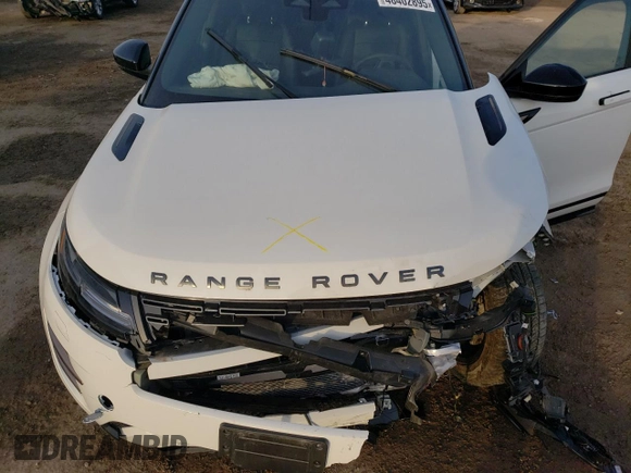 2024 Land Rover Range Rover Evoque Dynamic SE with VIN SALZL2FX4RH237452, listed as a Copart auction lot 48402895 with 0 mi miles and Salvage Title. Bid and sale history available at carsss.com. Image 12.