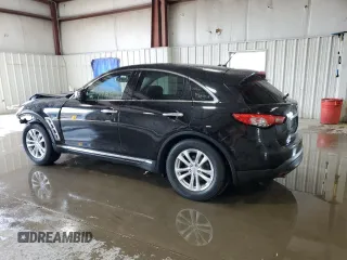 2016 Infiniti QX70 with VIN JN8CS1MW0GM753031, listed as a Copart auction lot 59922585 with 110,236 mi miles and Salvage title. Bid and sale history available at DreamBid. Image 2.