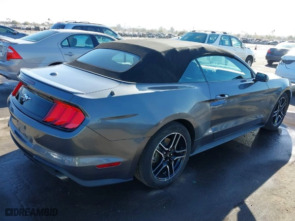 2023 Ford Mustang EcoBoost with VIN 1FATP8UH7P5111378, listed as a IAAI auction lot 41323947 with NaN miles. Bid and sale history available at carsss.com. Image 4.