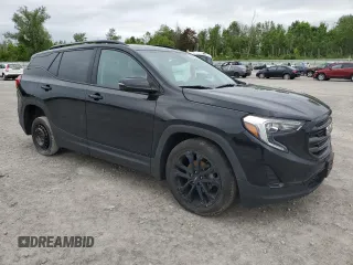 2020 GMC Terrain SLE with VIN 3GKALMEV2LL299087, listed as a Copart auction lot 60545425 with 88,199 mi miles and Salvage title. Bid and sale history available at DreamBid. Image 4.