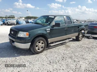 2005 Ford F-150 STX with VIN 1FTRX12WX5NA19210, listed as a Copart auction lot 78093734 with 185,516 mi miles and Salvage Title. Bid and sale history available at carsss.com. Image 1.