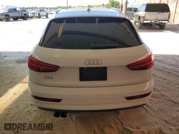 2017 Audi Q3 Premium z VIN WA1BCCFS2HR017359, wystawiony jako Copart lot #54549725 z przebiegiem 128 203 mil mil oraz Szkoda całkowita • Salvage title. Historia ofert i sprzedaży dostępna na DreamBid. Obrazek 6.