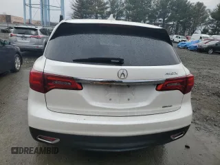 2016 Acura MDX w/Tech with VIN 5FRYD4H44GB054448, listed as a Copart auction lot 46647595 with 97,782 mi miles and Salvage Title. Bid and sale history available at carsss.com. Image 6.