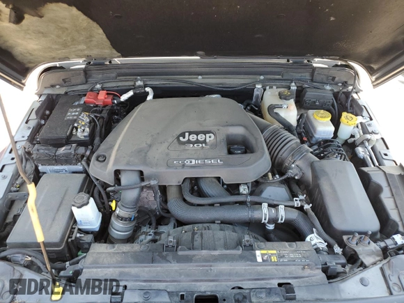 2020 Jeep Wrangler Unlimited Sport with VIN 1C4HJXDM8LW285439, listed as a Copart auction lot 55920754 with 53,509 mi miles and . Bid and sale history available at DreamBid. Image 12.