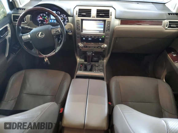2017 Lexus GX with VIN JTJJM7FX7H5159504, listed as a Copart auction lot 52307515 with 63,978 mi miles and Salvage Title. Bid and sale history available at carsss.com. Image 8.