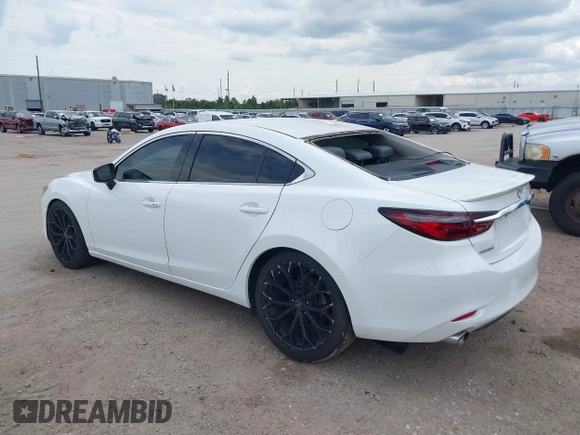 2018 Mazda 6 Grand Touring Reserve with VIN JM1GL1WY1J1321517, listed as a IAAI auction lot 39411226 with 50,280 mi miles and . Bid and sale history available at DreamBid. Image 3.
