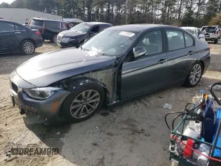 2018 BMW 3 Series 320i with VIN WBA8E1G57JNU91535, listed as a Copart auction lot 41772685 with 95,933 mi miles and Salvage Title. Bid and sale history available at carsss.com. Image 1.