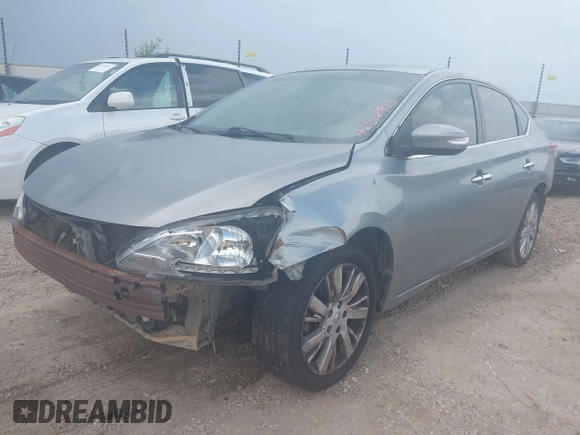 2014 Nissan Sentra SV with VIN 3N1AB7AP0EY274768, listed as a IAAI auction lot 42512925 with 184,584 mi miles and . Bid and sale history available at DreamBid. Image 2.
