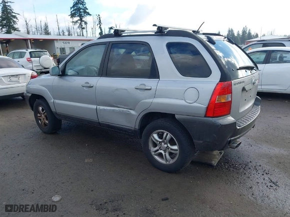 2006 Kia Sportage LX with VIN KNDJF723767193721, listed as a IAAI auction lot 41372486 with 225,510 mi miles. Bid and sale history available at carsss.com. Image 3.