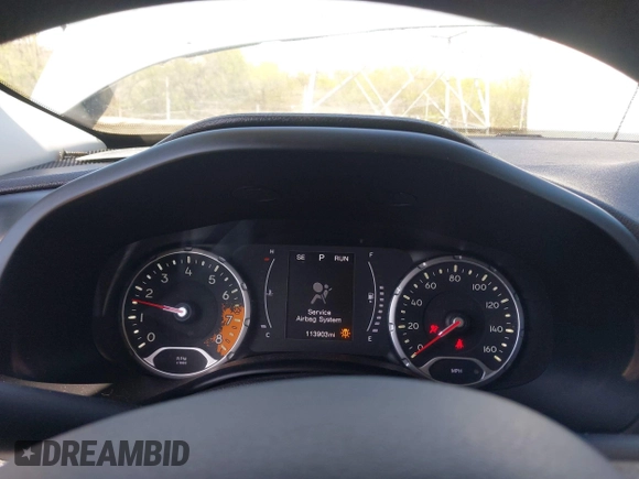 2017 Jeep Renegade Sport with VIN ZACCJAAB0HPG17503, listed as a IAAI auction lot 41968513 with 113,903 mi miles and . Bid and sale history available at DreamBid. Image 7.