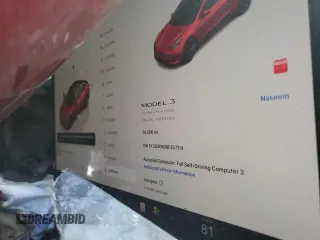2022 Tesla Model 3 Long Range z VIN 5YJ3E1EB9NF357314, wystawiony jako Copart lot #61461405 z przebiegiem 39 506 mil mil oraz Czysty tytuł • Clean title. Historia ofert i sprzedaży dostępna na DreamBid. Obrazek 9.