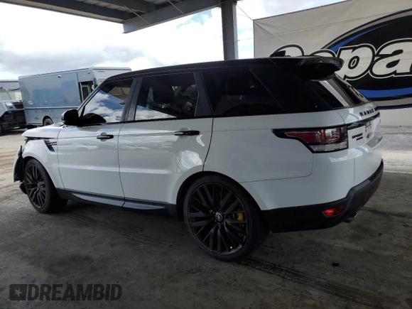 2017 Land Rover Range Rover Sport SE with VIN SALWG2FV7HA141831, listed as a Copart auction lot 56685545 with 61,361 mi miles and Salvage title. Bid and sale history available at DreamBid. Image 2.