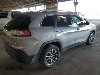 2019 Jeep Cherokee Latitude Plus with VIN 1C4PJLLB7KD202422, listed as a Copart auction lot 54378705 with 156,359 mi miles and Clean Title. Bid and sale history available at DreamBid. Image 3.