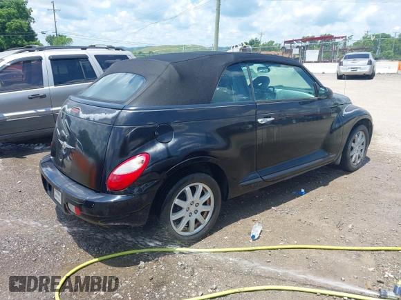 2006 Chrysler PT Cruiser with VIN 3C3JY45X06T305783, listed as a IAAI auction lot 42566353 with 96,637 mi miles and . Bid and sale history available at DreamBid. Image 4.