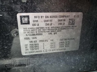2020 Chevrolet Trax LT z VIN KL7CJLSB8LB009903, wystawiony jako Copart lot #52591735 z przebiegiem 240 318 mil mil oraz Szkoda całkowita • Salvage title. Historia ofert i sprzedaży dostępna na DreamBid. Obrazek 13.
