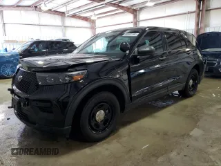 2022 Ford Police Interceptor Utility z VIN 1FM5K8AB6NGB80481, wystawiony jako Copart lot #80302194 z przebiegiem 12 744 mil mil oraz Tytuł czysty. Historia ofert i sprzedaży dostępna na DreamBid. Obrazek 1.