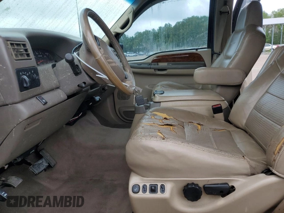 2002 Ford F-250 XL with VIN 1FTNW21F92ED31393, listed as a Copart auction lot 58253465 with 243,441 mi miles and Clean title. Bid and sale history available at DreamBid. Image 7.