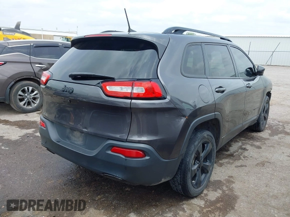 2018 Jeep Cherokee Latitude with VIN 1C4PJLCB2JD595549, listed as a IAAI auction lot 42132845 with 139,819 mi miles and . Bid and sale history available at DreamBid. Image 4.