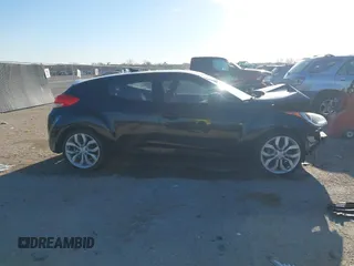 2012 Hyundai Veloster w/Gray Int with VIN KMHTC6AD6CU046899, listed as a IAAI auction lot 41804550 with 105,686 mi miles. Bid and sale history available at carsss.com. Image 13.