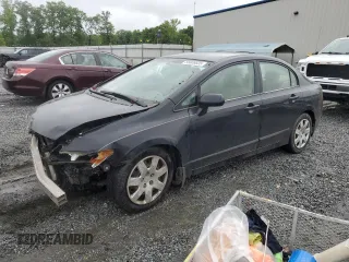 2006 Honda Civic LX with VIN 1HGFA16526L035227, listed as a Copart auction lot 56608605 with 331,610 mi miles and Salvage title. Bid and sale history available at DreamBid. Image 1.