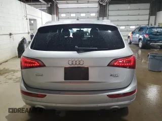 2012 Audi Q5 Premium Plus with VIN WA1LFAFP5CA122447, listed as a Copart auction lot 65022545 with 95,814 mi miles and Salvage title. Bid and sale history available at DreamBid. Image 6.