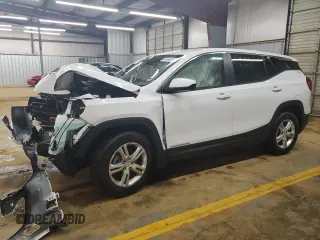 2024 GMC Terrain SLE z VIN 3GKALMEG3RL368685, wystawiony jako Copart lot #56698575 z przebiegiem Nie podano mil oraz Szkody całkowita. Historia ofert i sprzedaży dostępna na DreamBid. Obrazek 1.