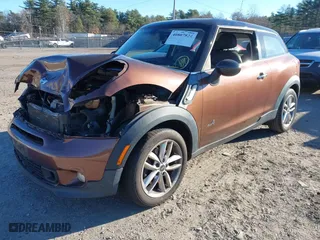2013 MINI Cooper Paceman S ALL4 with VIN WMWSS7C56DWN71558, listed as a IAAI auction lot 40807824 with 77773 miles. Bid and sale history available at carsss.com. Image 19.