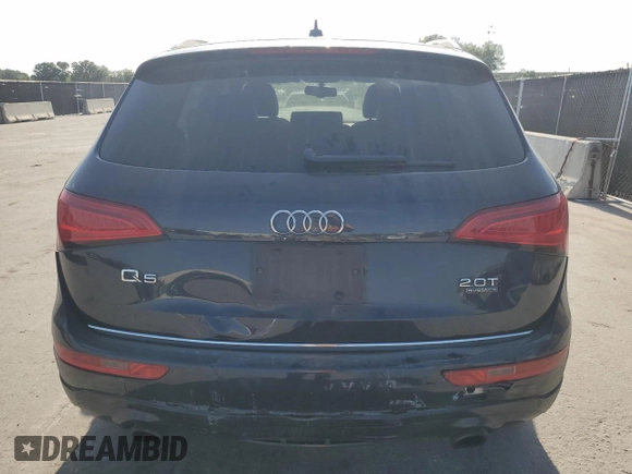 2016 Audi Q5 Premium Plus with VIN WA1L2AFP8GA140541, listed as a Copart auction lot 54540545 with 110,910 mi miles and Clean Title. Bid and sale history available at carsss.com. Image 6.