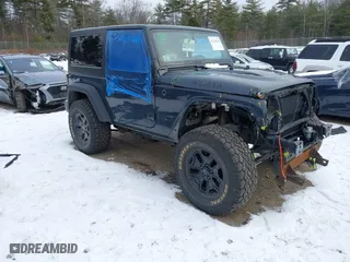 2018 Jeep Wrangler JK Sport with VIN 1C4AJWAG2JL830236, listed as a IAAI auction lot 41229139 with 81,315 mi miles. Bid and sale history available at carsss.com. Image 1.