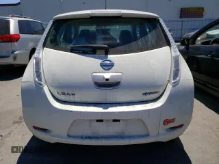 2016 Nissan LEAF S with VIN 1N4BZ0CP2GC314156, listed as a Copart auction lot 61503983 with 44,804 mi miles. Bid and sale history available at carsss.com. Image 6.