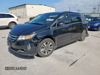 2016 Honda Odyssey Touring Elite with VIN 5FNRL5H93GB146838, listed as a Copart auction lot 54314345 with 171,479 mi miles and Salvage Title. Bid and sale history available at carsss.com. Image 1.
