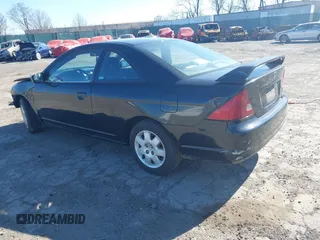 2002 Honda Civic EX with VIN 1HGEM22992L075073, listed as a IAAI auction lot 41758844 with 1 mi miles. Bid and sale history available at carsss.com. Image 3.
