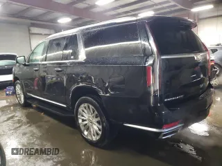 2023 Cadillac Escalade ESV 4WD Premium Luxury z VIN 1GYS4KKL7PR268558, wystawiony jako Copart lot #89128085 z przebiegiem 62 628 mil mil oraz Czysty tytuł • Clean title. Historia ofert i sprzedaży dostępna na DreamBid. Obrazek 2.