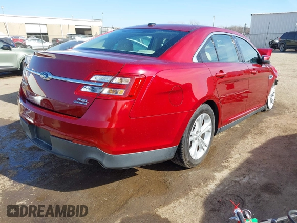 2017 Ford Taurus SEL with VIN 1FAHP2E88HG114250, listed as a IAAI auction lot 41412348 with 27,682 mi miles and . Bid and sale history available at DreamBid. Image 4.